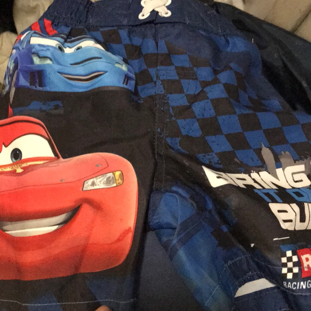 Swimming Trunks Disney Mighty McQueen